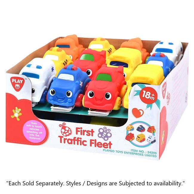 PLAY GO FIRST TRAFFIC FLEET ASSORTED