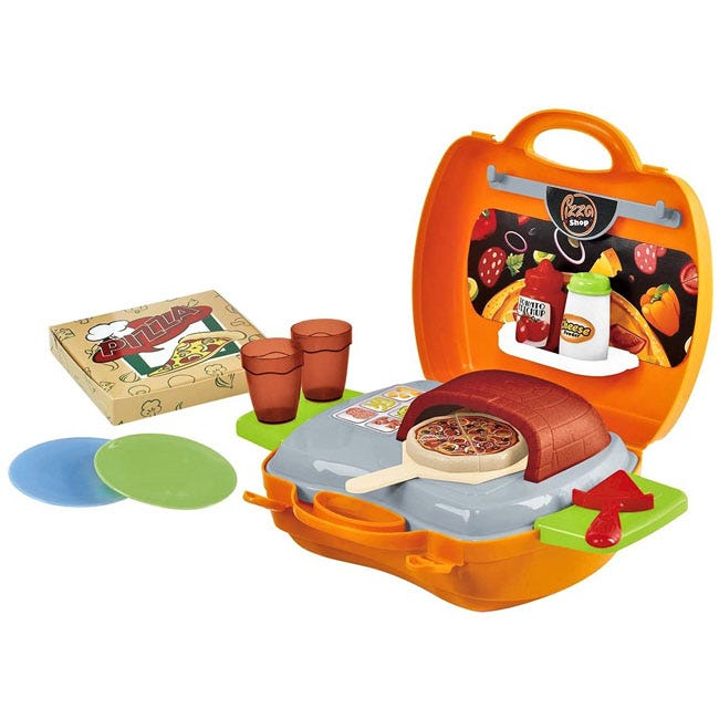 PLAY GO MY CARRY ALONG PIZZA SHOP - 21 PCS