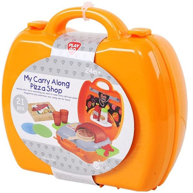 PLAY GO MY CARRY ALONG PIZZA SHOP - 21 PCS