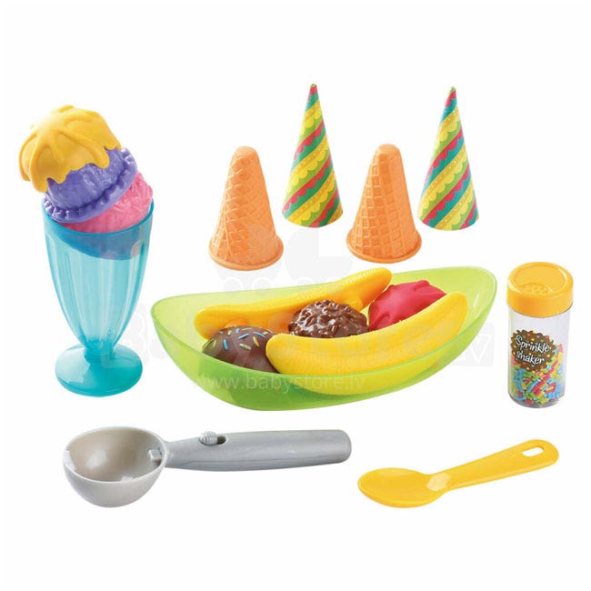 PLAY GO SCRUMPTIOUS ICE CREAM TREAT - 17 PCS