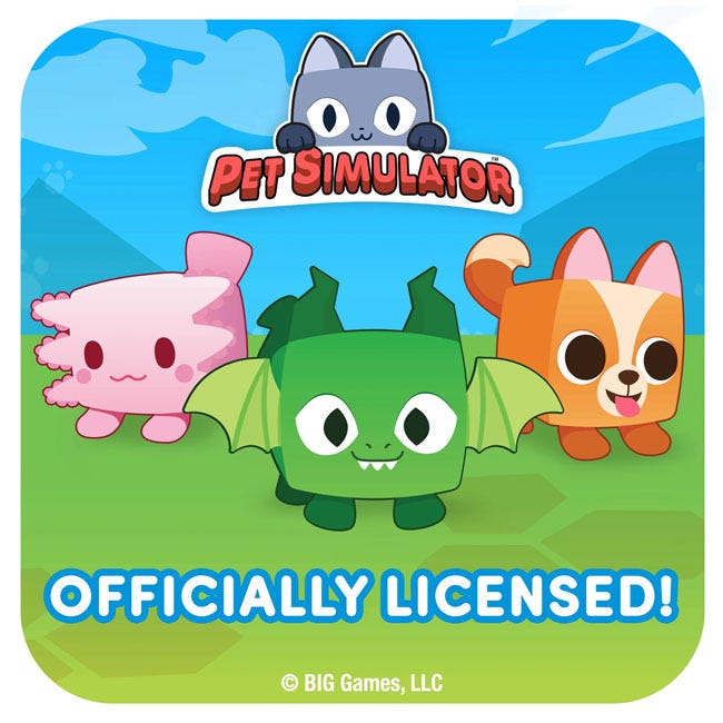 PET SIMULATOR X SERIES 1 HUGE PETS ASSORTED-CP1826