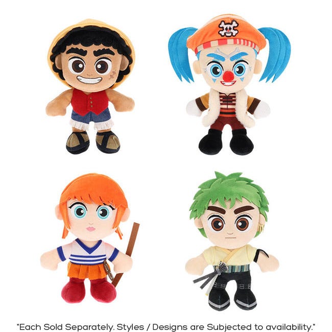 ONE PIECE 8-INCH COLLECTABLE PLUSH S1-CP9100