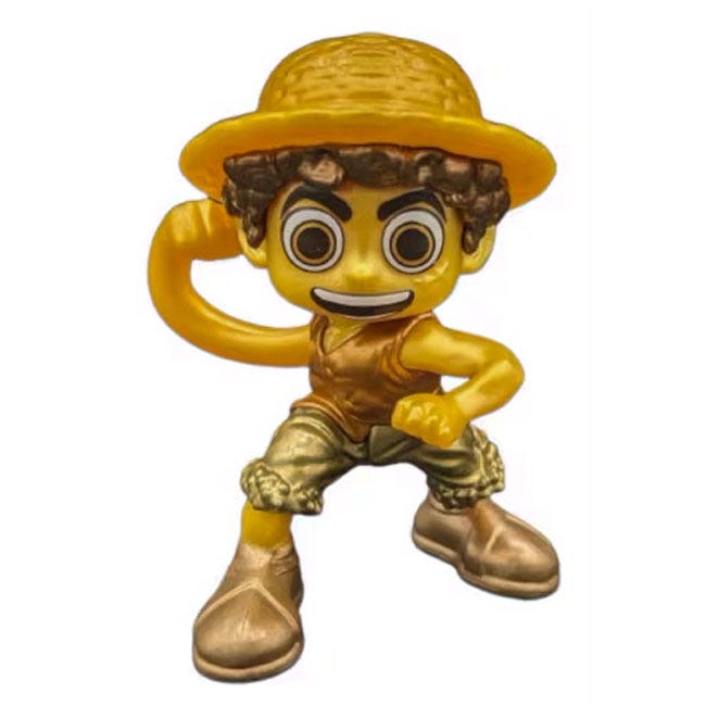 ONE PIECE MINI FIGURE COLLECTABLE STRAW HAT 5-PACK