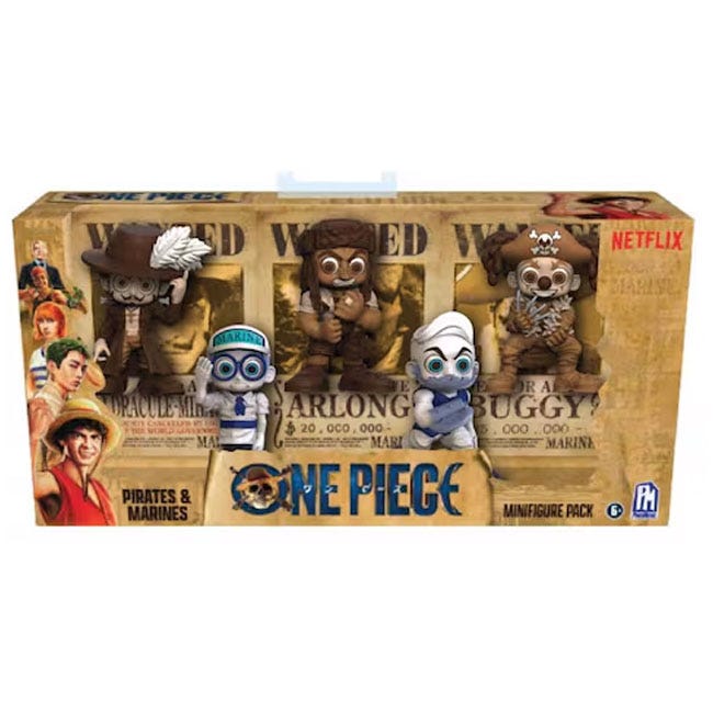 ONE PIECE COLLECTABLE PIRATES AND MARINES 5-PACK