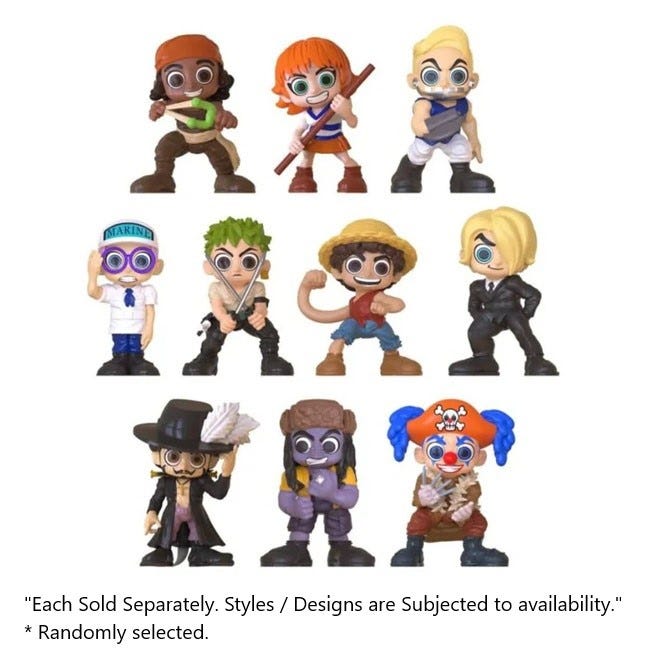 ONE PIECE S1 MINI FIGURE BLIND BAG