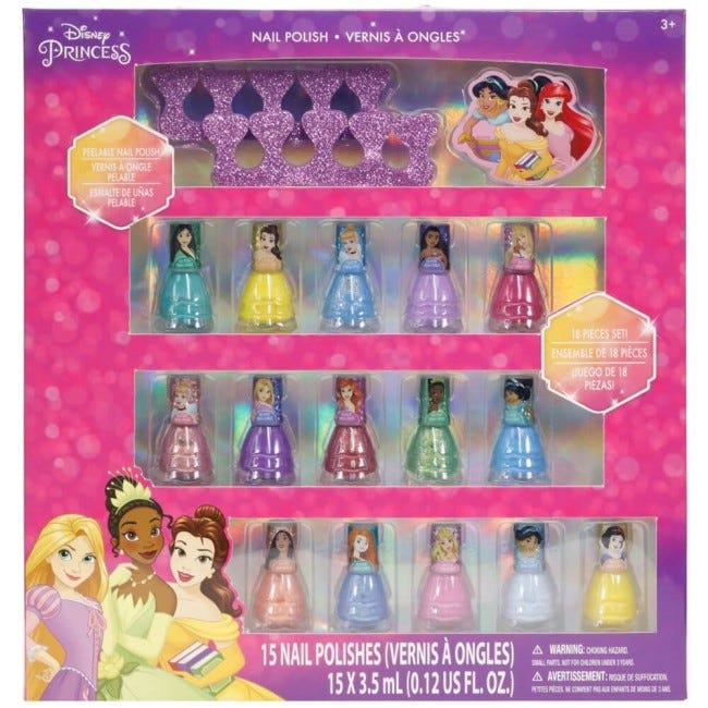 TOWNLEY GIRL BARBIE 15-PACK NAIL POLISH WITH ACCESSORIES