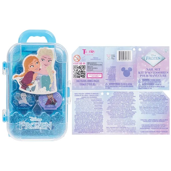 TOWNLEY GIRL DISNEY FROZEN ROLLING COSMETIC SET