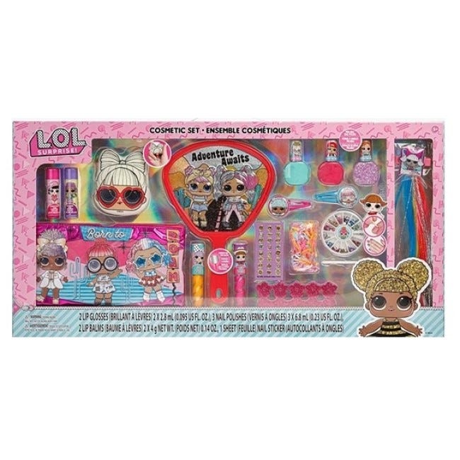 TOWNLEY GIRL LOL SURPRISE MEGA COSMETIC SET
