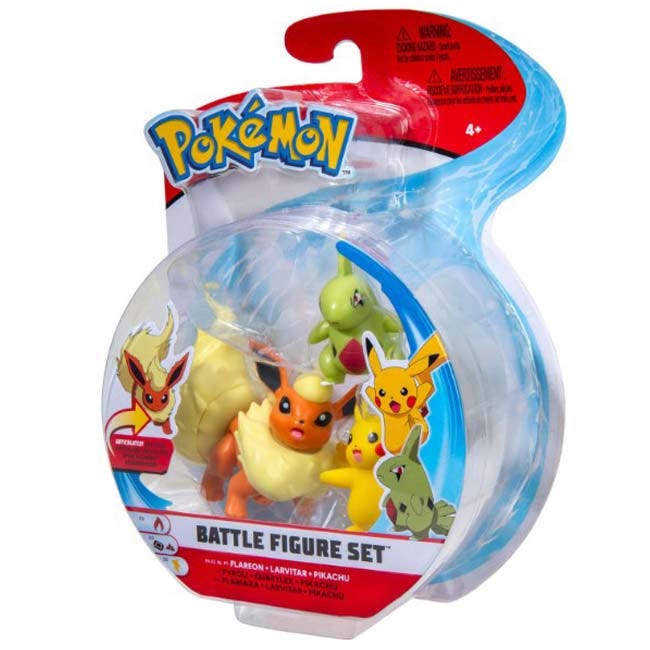 POKEMON BATTLE 3 FIGURE PACK WAVE 4 CHARACTERS
