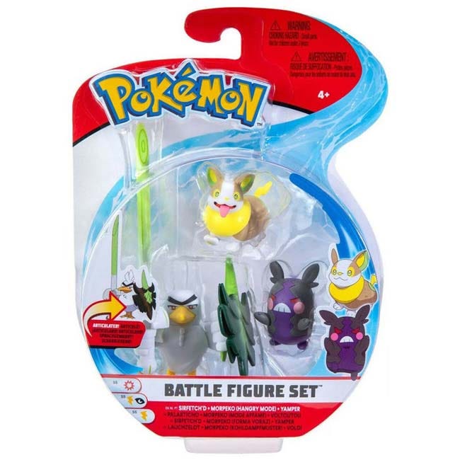 POKEMON BATTLE 3 FIGURE PACK WAVE 4 CHARACTERS