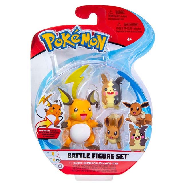 POKEMON BATTLE 3 FIGURE PACK WAVE 4 CHARACTERS