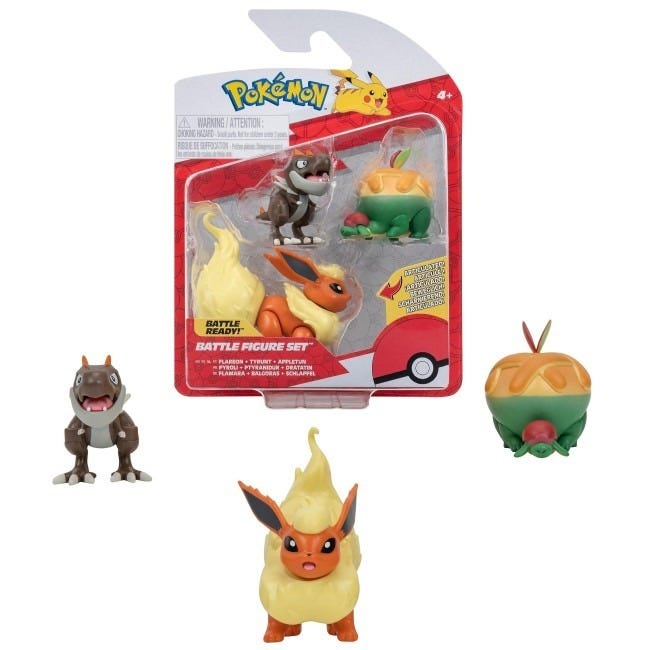 POKEMON BATTLE 3 FIGURE PACK WAVE 4 CHARACTERS