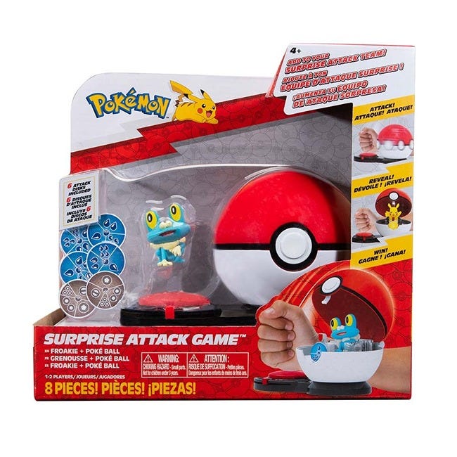 POKEMON SURPRISE ATTACK BATTLE GAME ASSORTED