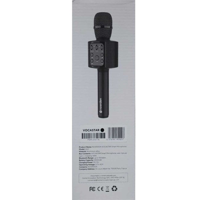 NOERDEN SMART KARAOKE MICROPHONE VOICE EFFECTS-LED LIGHT
