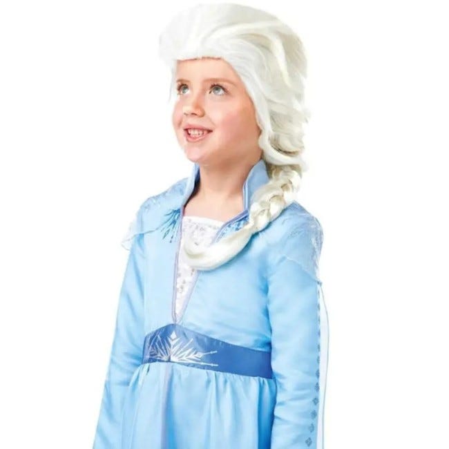 RUBIES COSTUME WIG DISNEY FROZEN ELSA
