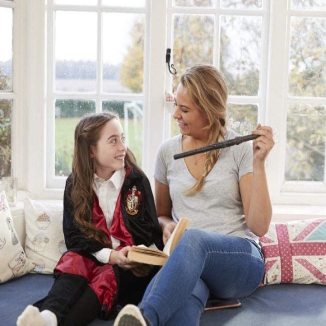 RUBIES COSTUME HARRY POTTER DELUX SCHOOL ROBE: SMALL