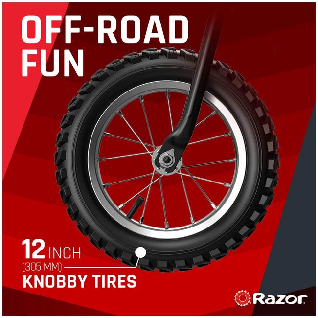 RAZOR MOTORBIKE DIRT ROCKET MX125 WITH DECAL