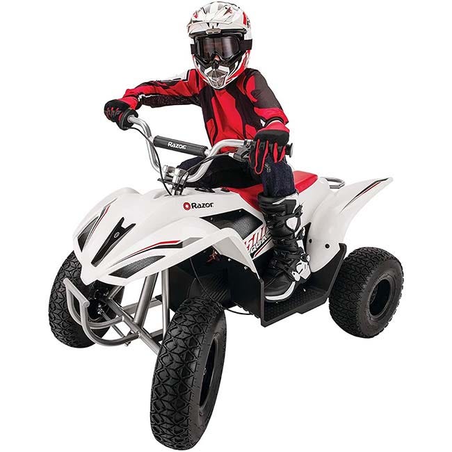 RAZOR ELECTRIC DIRT QUAD 500-W BIKE WHITE
