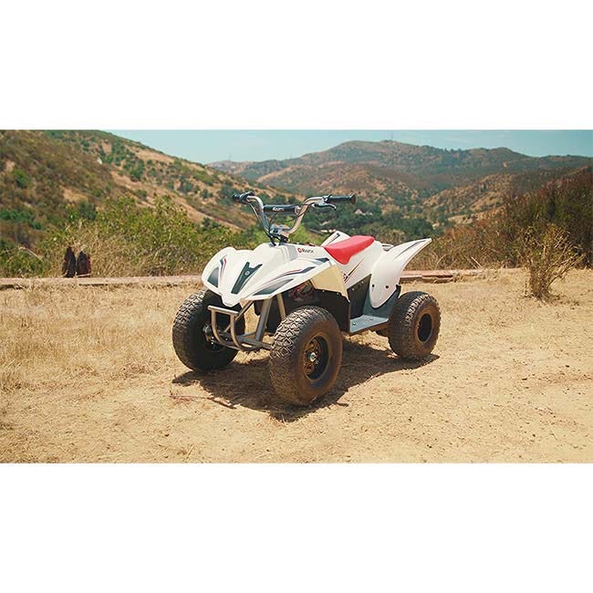RAZOR ELECTRIC DIRT QUAD 500-W BIKE WHITE