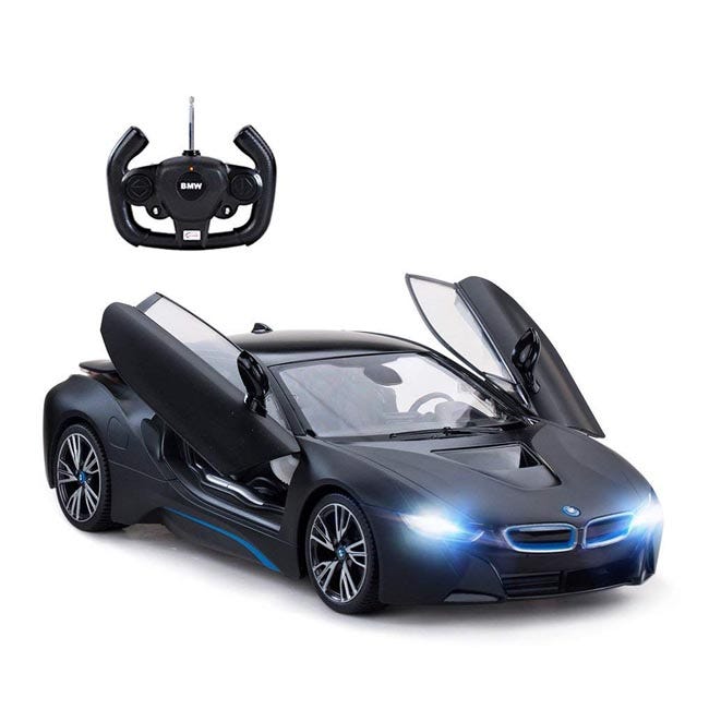RASTAR REMOTE CONTROL-1:14 BMW I8 WITH MANUAL DOORS