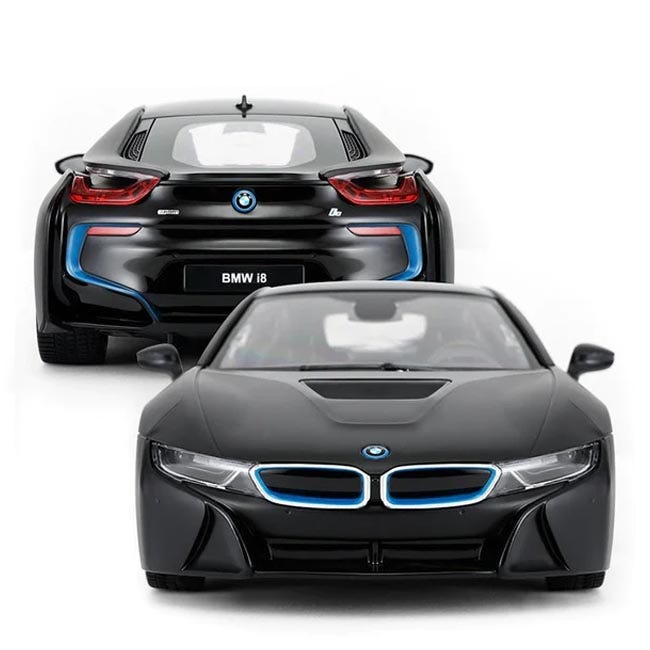 RASTAR REMOTE CONTROL-1:14 BMW I8 WITH MANUAL DOORS