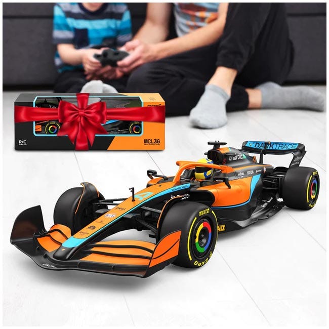 RASTAR 1:12 MCLAREN F1 RACE REMOTE CONTROL CAR