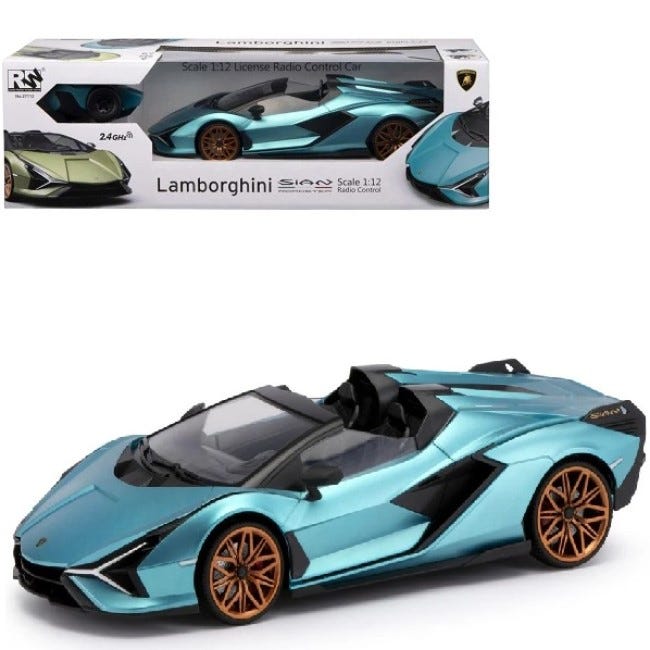 1:12 RW SCALE LAMBORGHINI SIAN ROADSTER BATTERY-BODY- GREEN