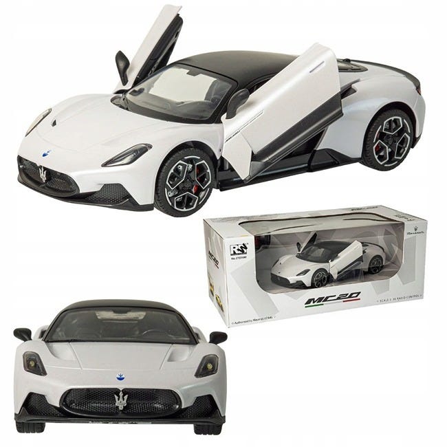 1:12 RW SCALE MASERATI MC20 BATTERY-BODY: 7.2V RECHARGEABLE 