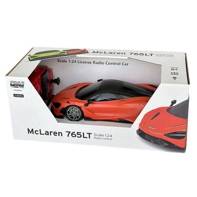 RW 1:12 MCLAREN 765LT REMOTE CONTROL CAR