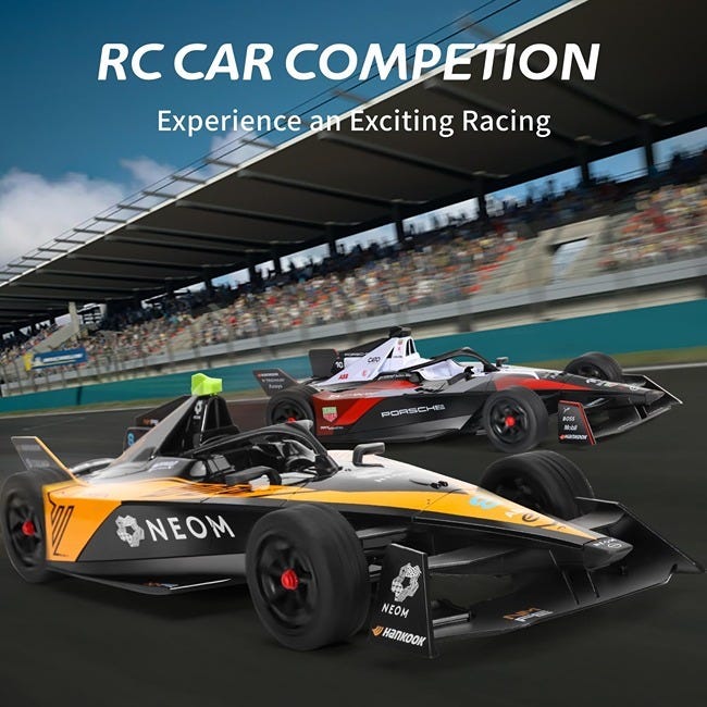 RW 1:14 MCLAREN FORMULA E REMOTE CONTROL CAR - GOLDEN