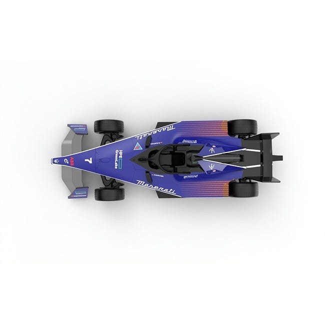 RW 1:14 MASERATI FORMULA E REMOTE CONTROL CAR - BLUE
