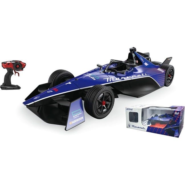 RW 1:14 MASERATI FORMULA E REMOTE CONTROL CAR - BLUE