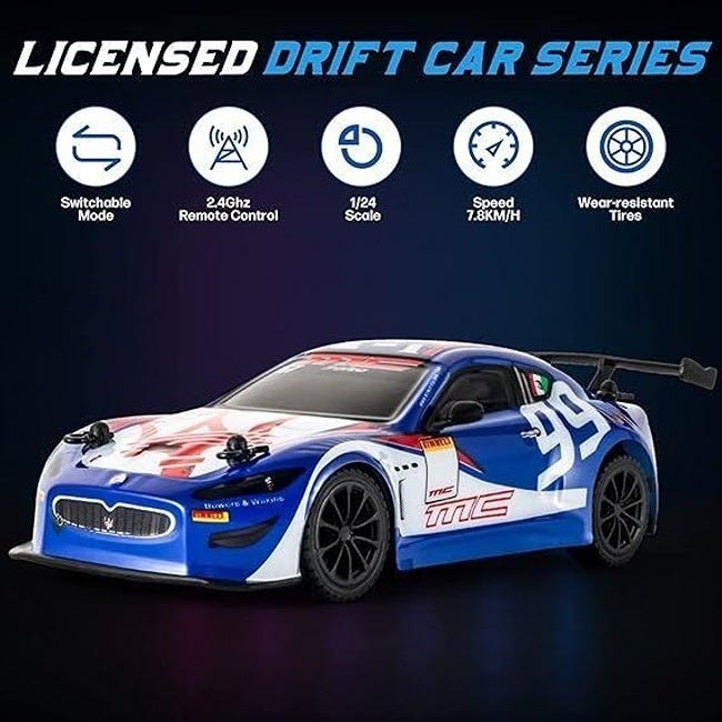 RW 1:12 MASERATI REMOTE CONTROL CAR