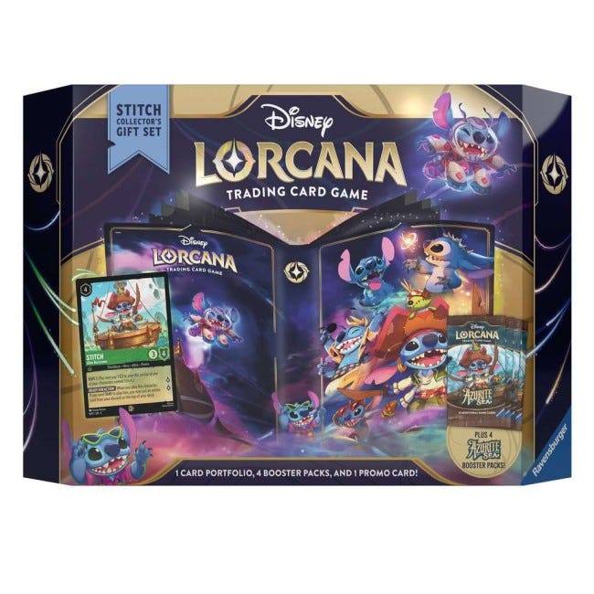 DISNEY LORCANA STITCH COLLECTOR GIFT SET