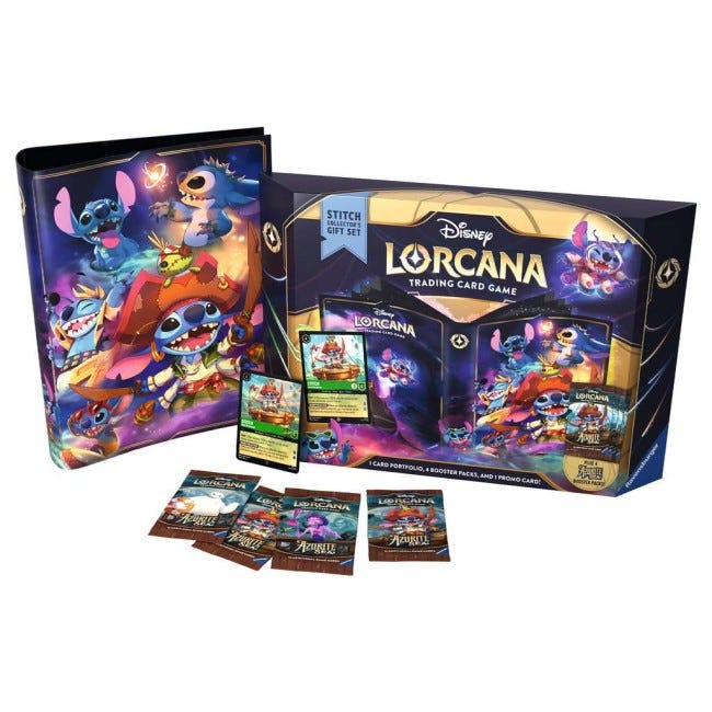 DISNEY LORCANA STITCH COLLECTOR GIFT SET