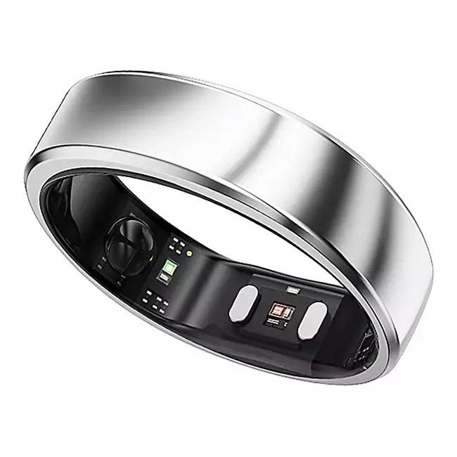 RINGCONN SMART RING GEN 2 SILVER SIZE 10