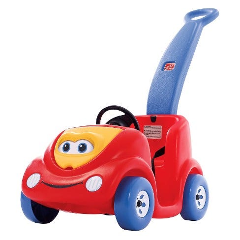 STEP 2 ANNIVERSARY EDITION PUSH AROUND BUGGY - RED