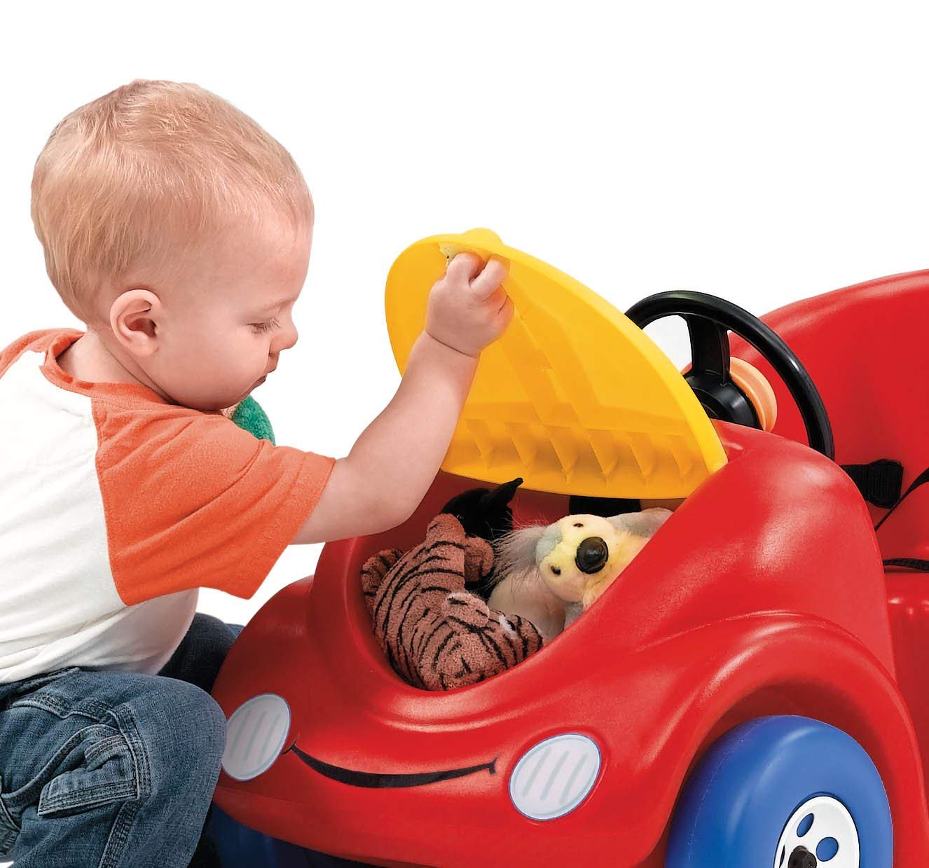 STEP 2 ANNIVERSARY EDITION PUSH AROUND BUGGY - RED