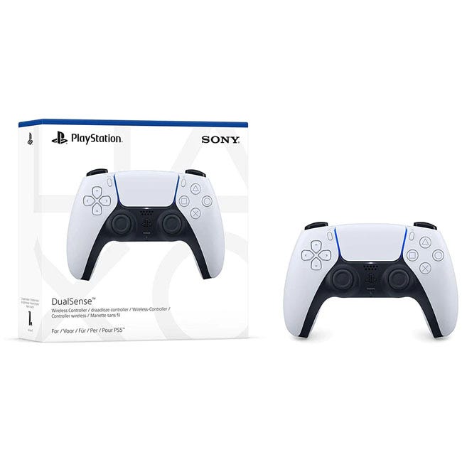 SONY PS5 DUALSENSE WIRELESS CONTROLLER WHITE