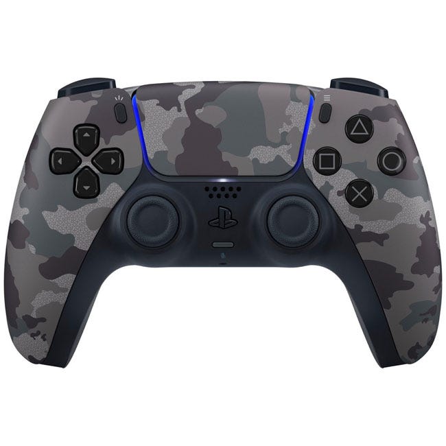 SONY PS5 DUALSENSE WIRELESS CONTROLLER - GRAY CAMOUFLAGE