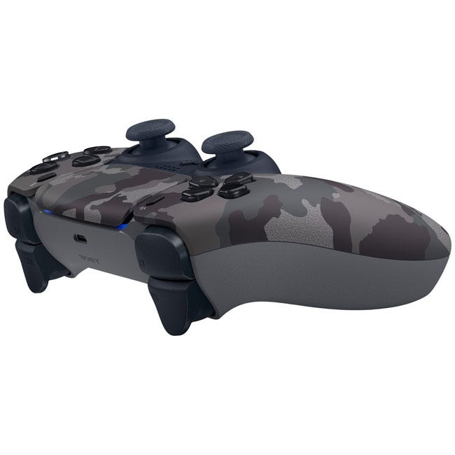 SONY PS5 DUALSENSE WIRELESS CONTROLLER - GRAY CAMOUFLAGE