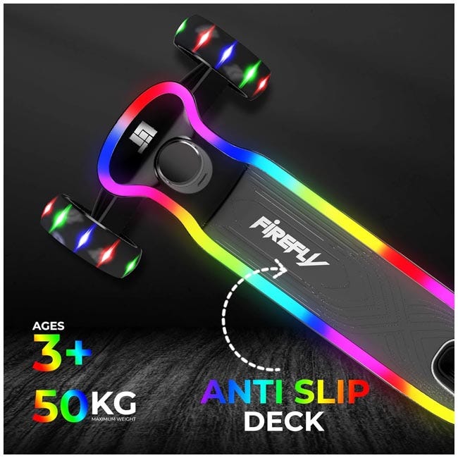 SPARTAN LIT FIREFLY 3-WHEEL SCOOTER