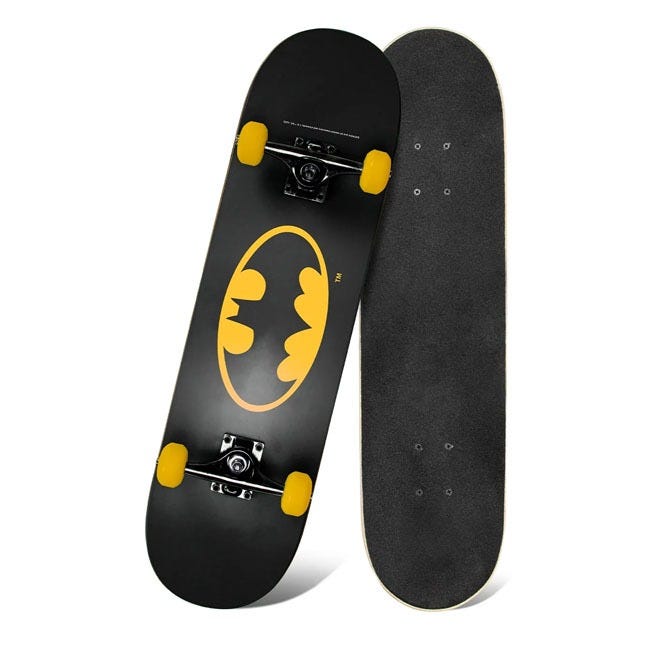 SPARTAN BATMAN BEGINS SKATEBOARD