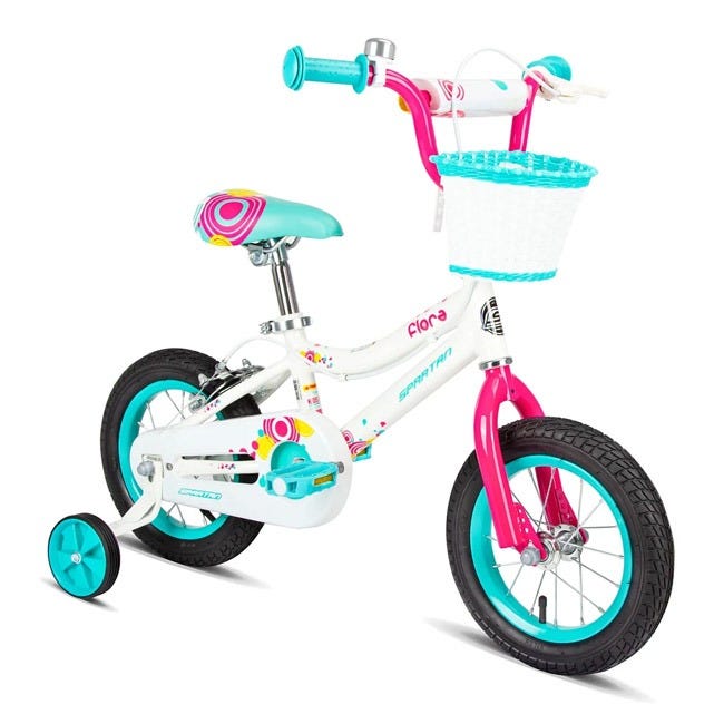 SPARTAN 12-INCHES BICYCLE - FLORA TEAL GLOSS