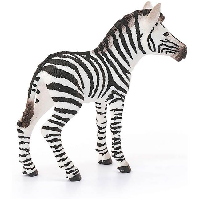 SCHLEICH ZEBRA FOAL FIGURE