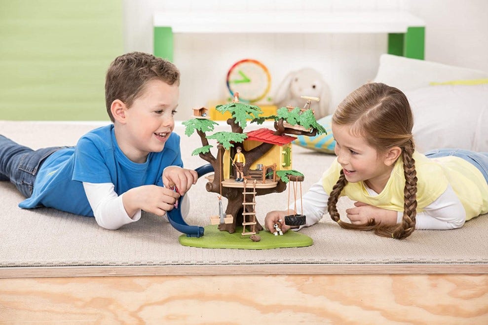 SCHLEICH ADVENTURE TREE HOUSE PLAYSET