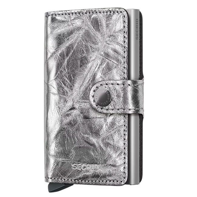 SECRID MINIWALLET CRUNCH  MCR-SILVER