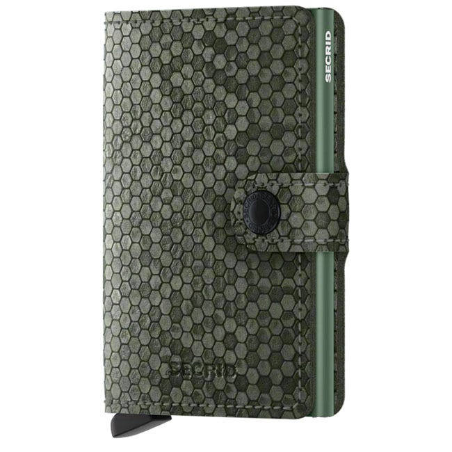 SECRID MINIWALLET HEXAGON MHE-GREEN