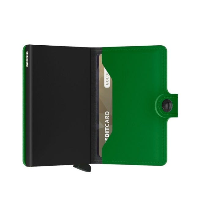 SECRID MINIWALLET MATTE MM-BRIGHT GREEN