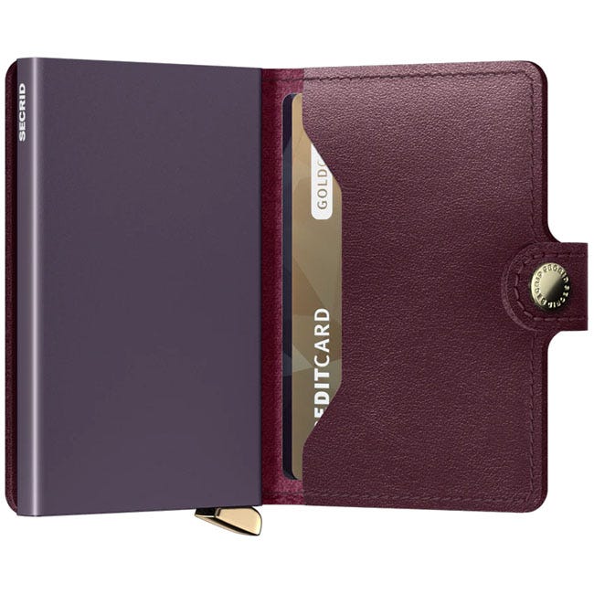 SECRID MINIWALLET DUSK BORDEAUX MDU-BORDEAUX
